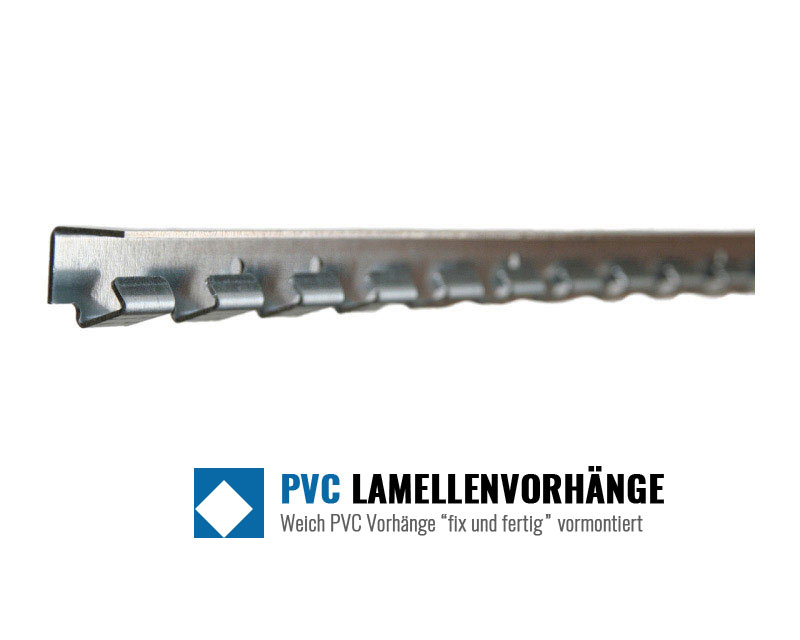 Hakenleiste Aufhängeschiene Für PVC Vorhang Edelstahl