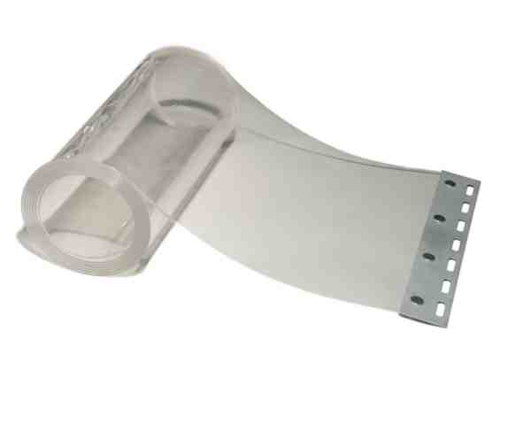 Verzinkt Pvc Ersatzstreifen Transparent Glasklar